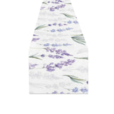 Hand painting Watercolor Lavender Table Runner