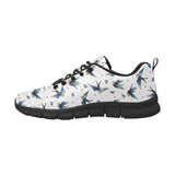 Swallow Pattern Print Design 04 Men's Breathable Sneakers ( Model 055)