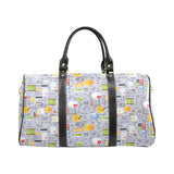 Math Pattern Print Design 04 Travel Bag