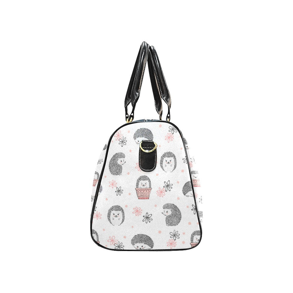 Hedgehog Pattern Print Design 02 Travel Bag