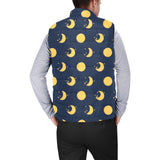 Moon star pattern Men's Padded Vest