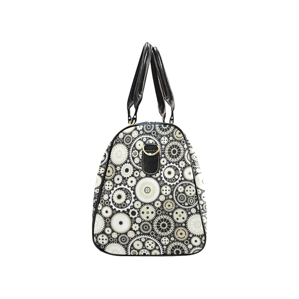 Gear Pattern Print Design 02 Travel Bag