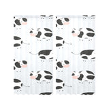 Cute cows pattern Gauze Curtain