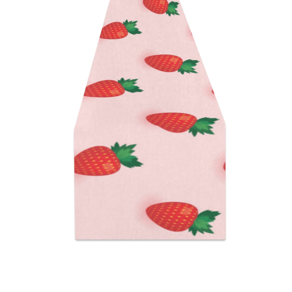 Strawberry beautiful pattern Table Runner