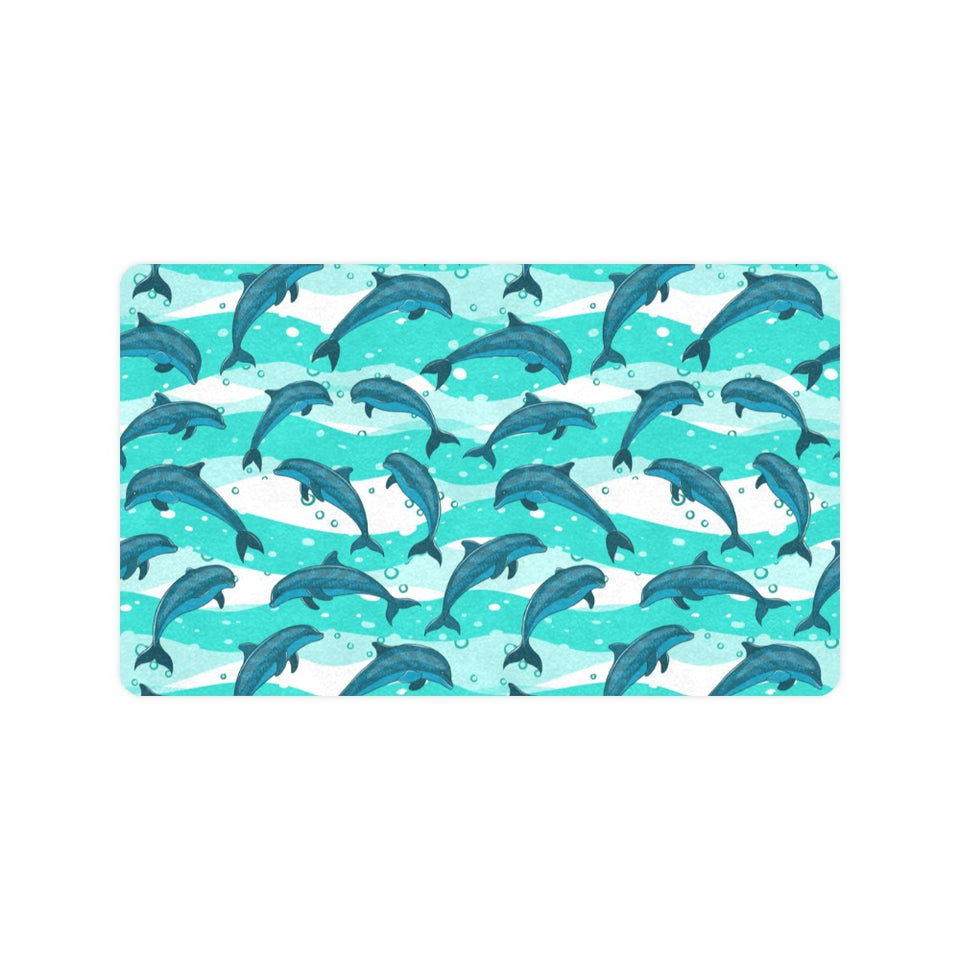 Dolphin sea pattern Doormat