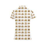 Hamburger Pattern Print Design 02 Women's All Over Print Polo Shirt