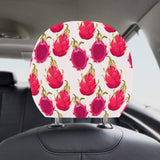 dragon fruits design pattern Car Headrest Cover