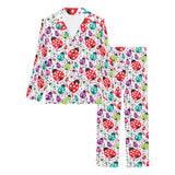 Ladybug Pattern Print Design 03 Women's Long Pajama Set