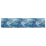Shark hand drawn Table Runner