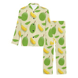 Durian pattern Men's Long Pajama Set