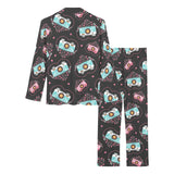 Camera Pattern Print Design 04 Women's Long Pajama Set