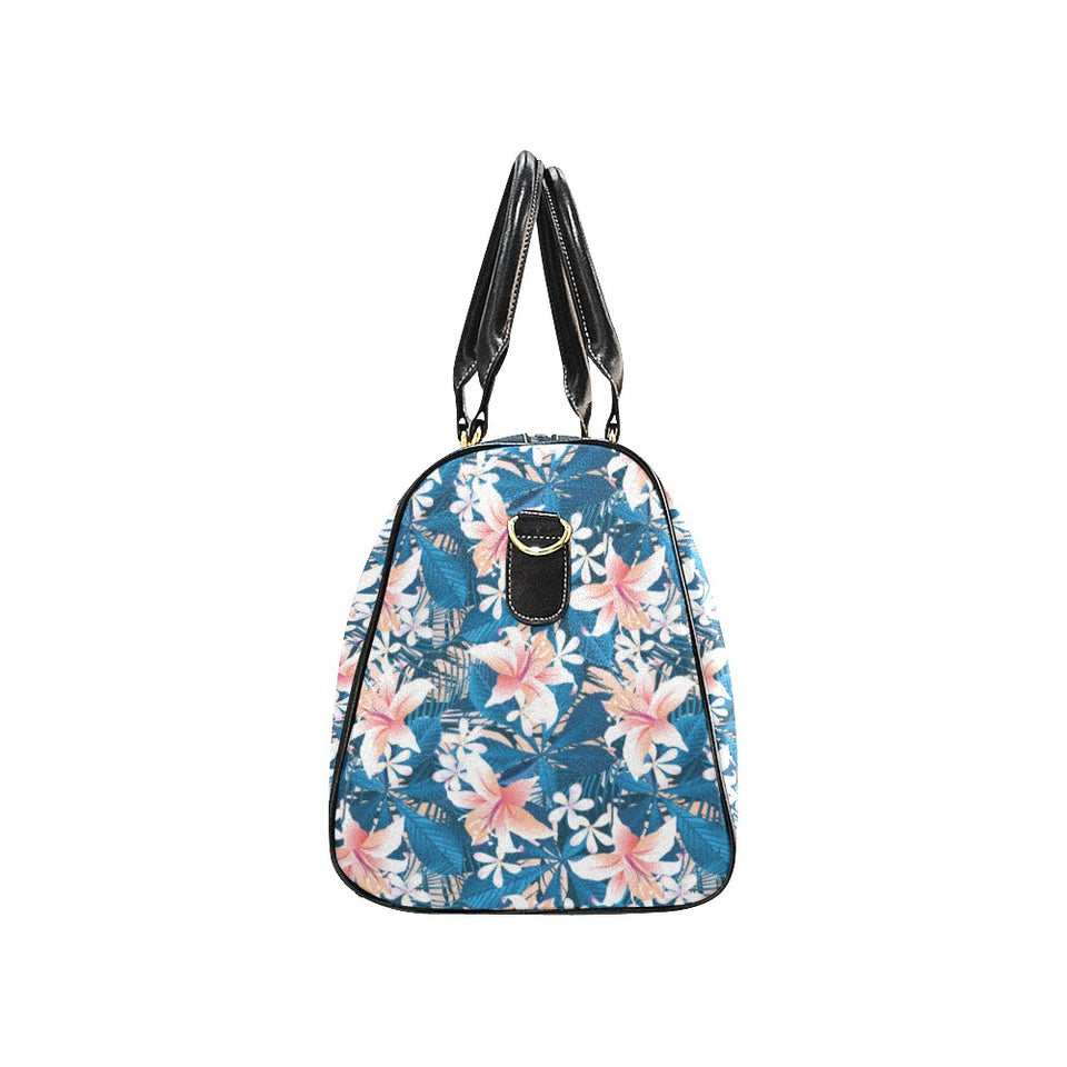 Hibiscus Pattern Print Design 02 Travel Bag