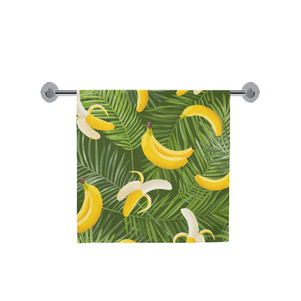 Banana Palm Leaves pattern Bath Towel