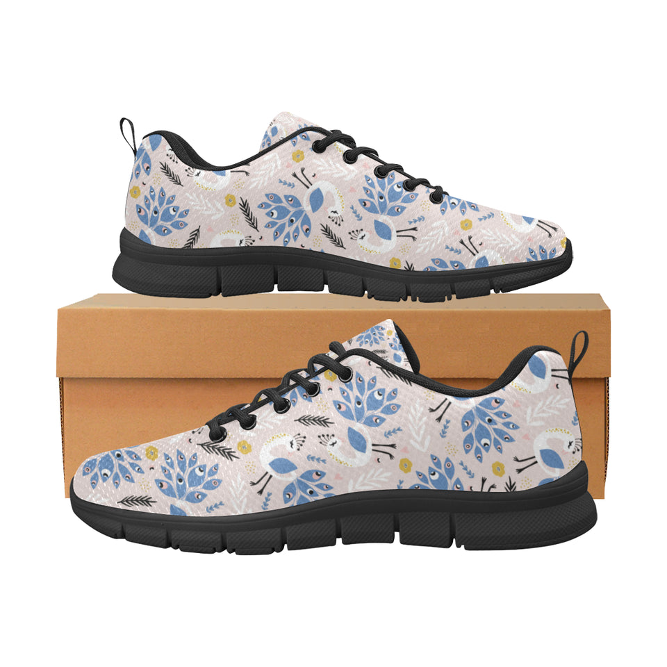 Cute peacock pattern Women's Sneaker Shoes
