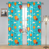 Hot Air Balloon Sky Pattern Gauze Curtain