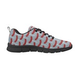 Sausage Pattern Print Design 02 Men's Breathable Sneakers ( Model 055)