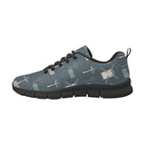 windmill tree pattern Women's Sneaker Shoes