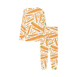 Carrot Pattern Print Design 02 Kids' Boys' Girls' All Over Print Pajama Set
