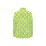Duck Pattern Print Design 03 Women's Long Sleeve Polo Shirt