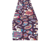 Elephant indian style ornament pattern Table Runner