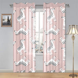 Cute zebra pattern Gauze Curtain