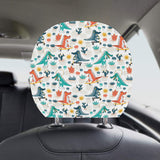 Cute Crocodile Pattern Car Headrest Cover