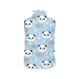 Cute panda pattern Men's Padded Vest