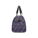 Eggplant Pattern Print Design 04 Travel Bag
