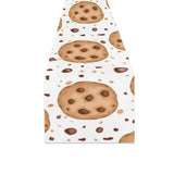 chocolate chip cookie pattern Table Runner