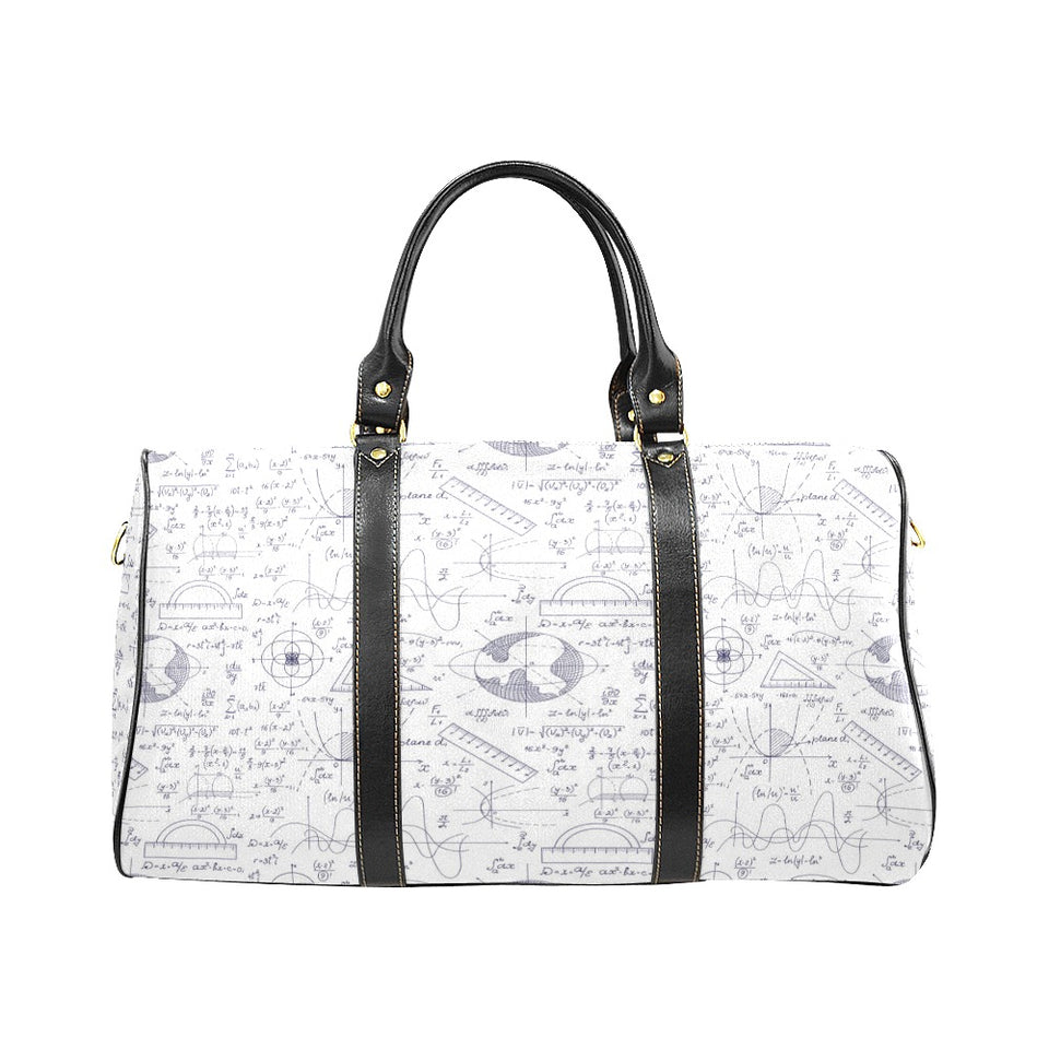 Math Pattern Print Design 03 Travel Bag