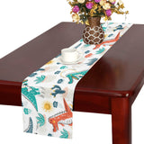 Cute Crocodile Pattern Table Runner