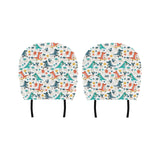 Cute Crocodile Pattern Car Headrest Cover