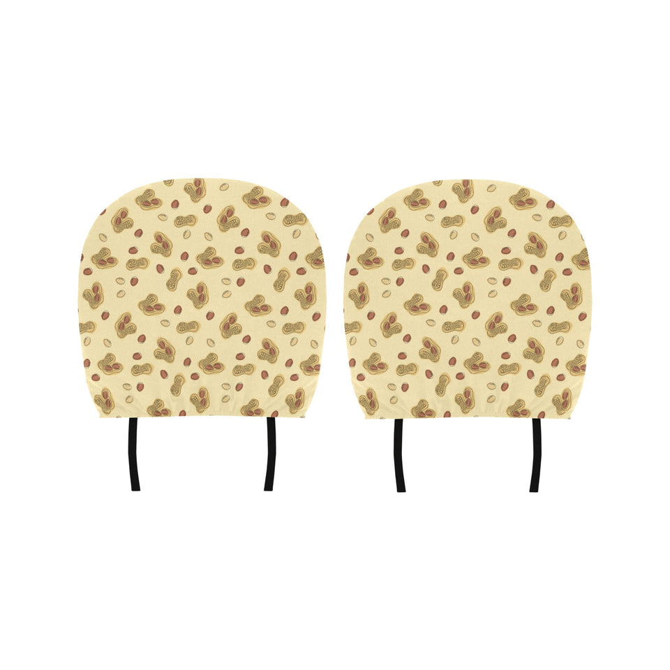 peanuts design pattern Car Headrest Cover