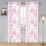 Sketch guava pattern Gauze Curtain