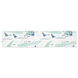 Crocodile diver pattern Table Runner