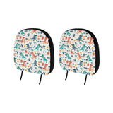 Cute Crocodile Pattern Car Headrest Cover