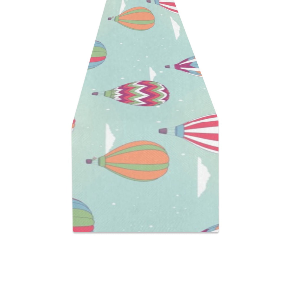 Hot Air Balloon design Pattern Table Runner