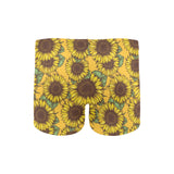 Sunflower pattern Men's Swimming Trunks