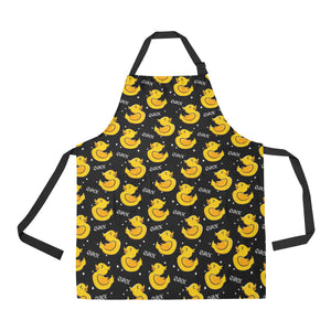 Duck Toy Pattern Print Design 05 All Over Print Adjustable Apron