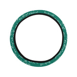 Math Pattern Print Design 01 Car Steering Wheel Cover