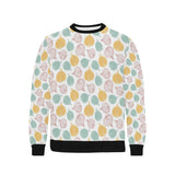 colorful onions white background Men's Crew Neck Sweatshirt