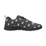 Piano Pattern Print Design 05 Men's Breathable Sneakers ( Model 055)