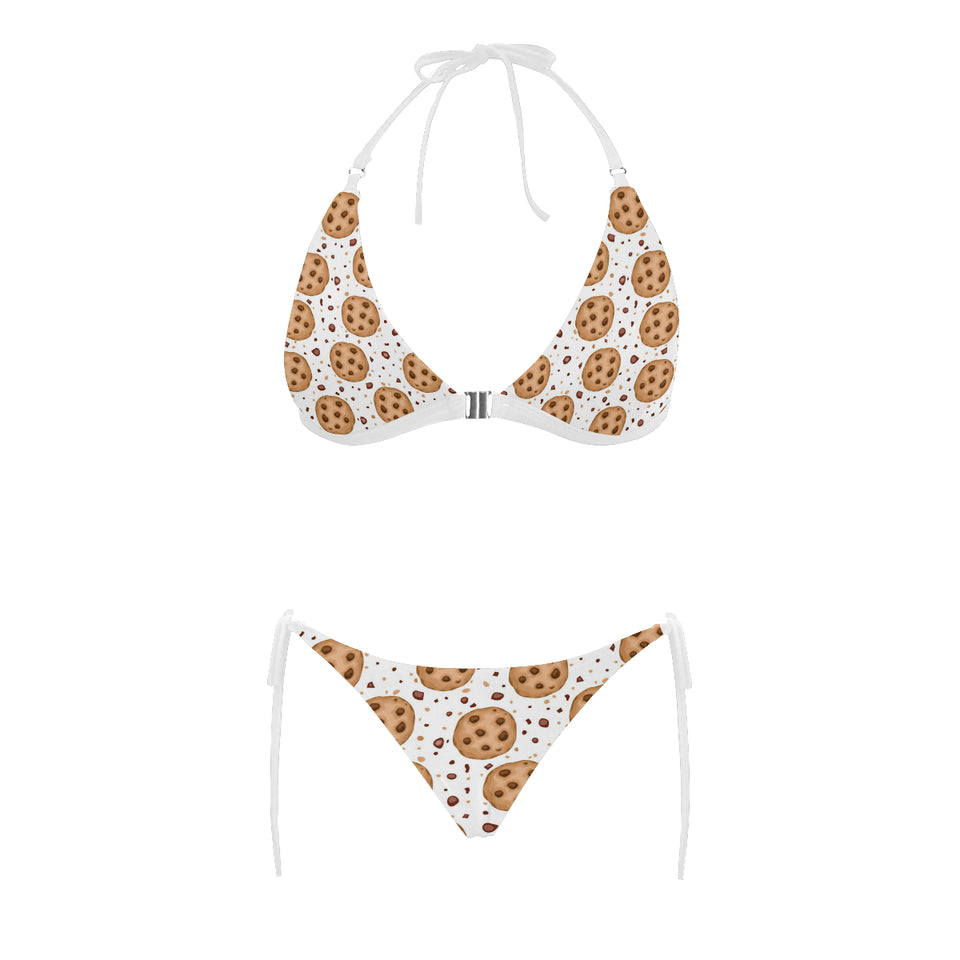 chocolate chip cookie pattern Sexy Bikinis Two-Piece Swimsuits