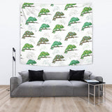 Chameleon Lizard Pattern Wall Tapestry