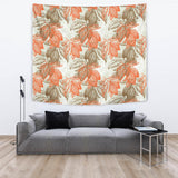 Cocoa Beans Cocoa Tree Pattern Wall Tapestry