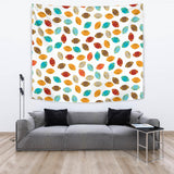 Colorful American Football Ball Pattern Wall Tapestry