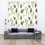 Cute Cactus Pattern Wall Tapestry