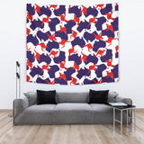 Kangaroo Australian Pattern Wall Tapestry