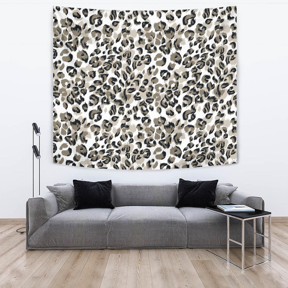 Leopard Skin Print Pattern Wall Tapestry