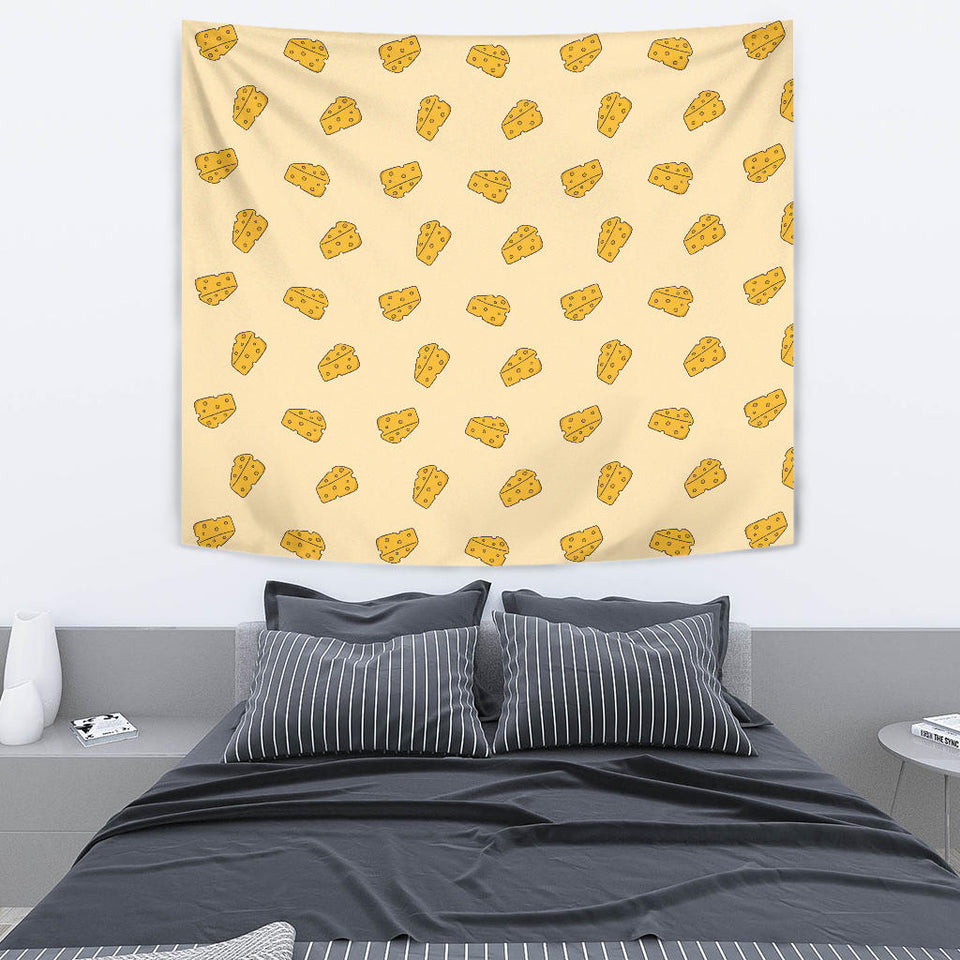 Cheese Pattern Wall Tapestry